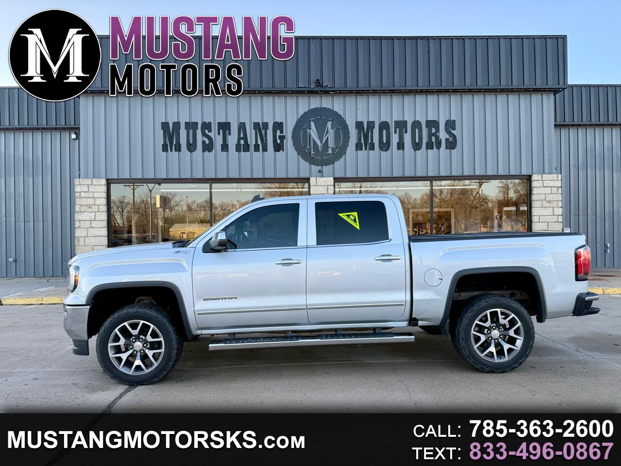 GMC Sierra 1500 SLT Crew Cab 4WD 2017