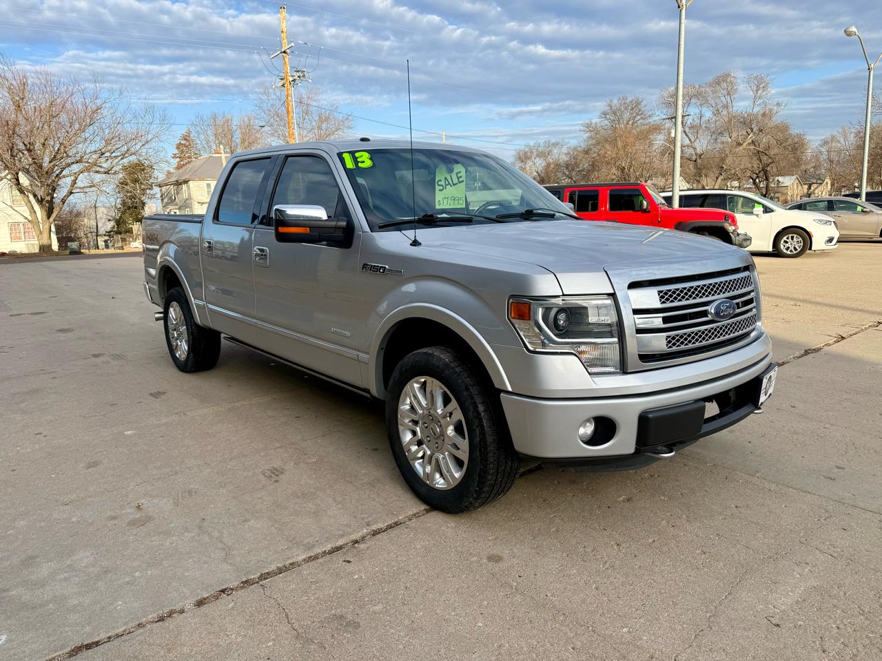 Ford F-150 Platinum 4x4 Short Bed 2013