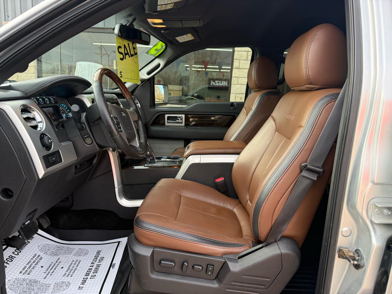 Ford F-150 Platinum 4x4 Short Bed 2013