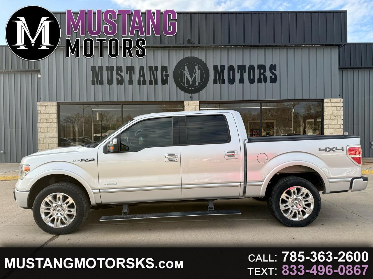2013 Ford F-150 Platinum 4x4 Short Bed