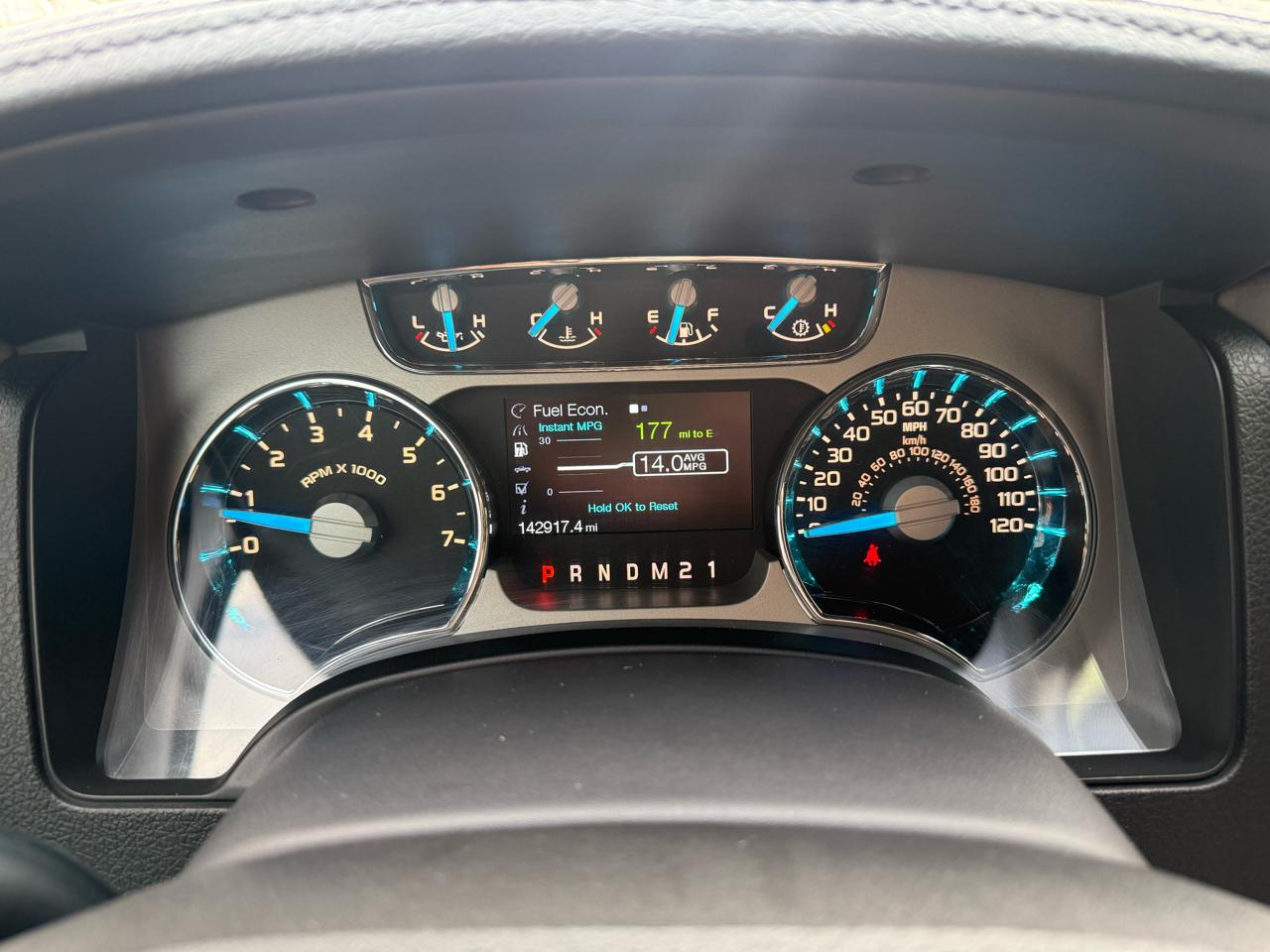 Ford F-150 Platinum 4x4 Short Bed 2013