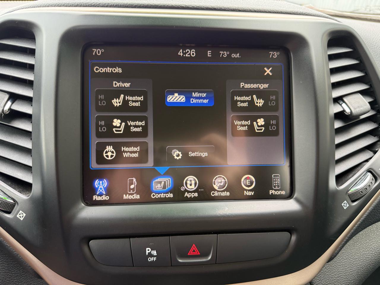 Jeep Cherokee Limited 4WD 2015