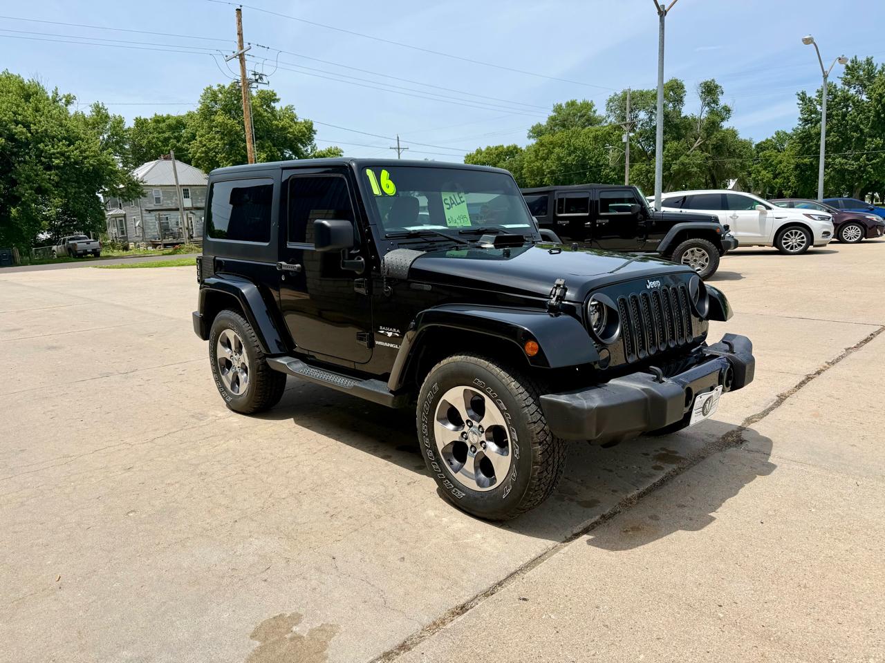 Jeep Wrangler 4WD 2dr Sahara 2016
