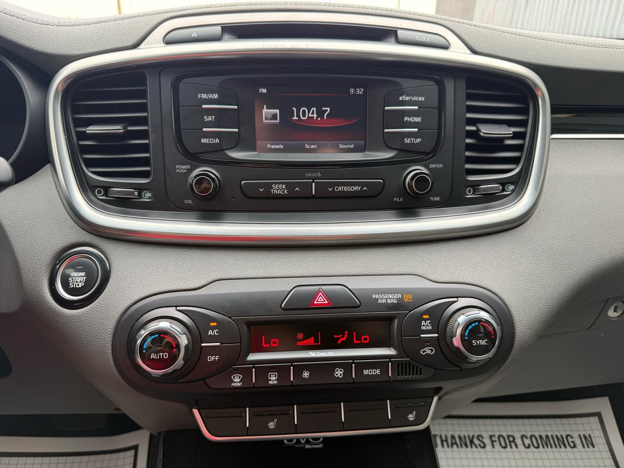 Kia Sorento FWD 4dr 3.3L EX 2016