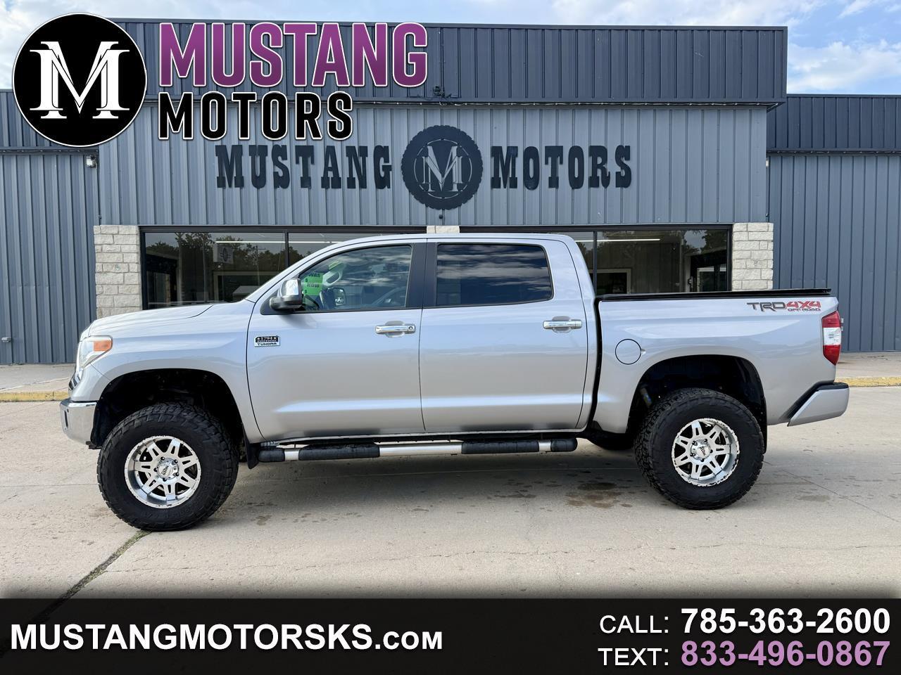 Toyota Tundra 4WD 1794 Edition CrewMax 5.5' Bed 5.7L FFV (Natl) 2017