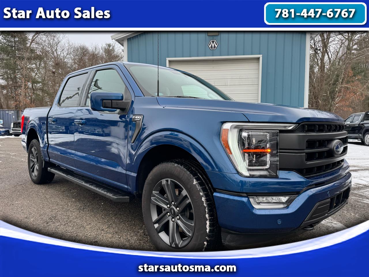 2022 Ford F-150 Lariat 4WD SuperCrew 5.5' Box