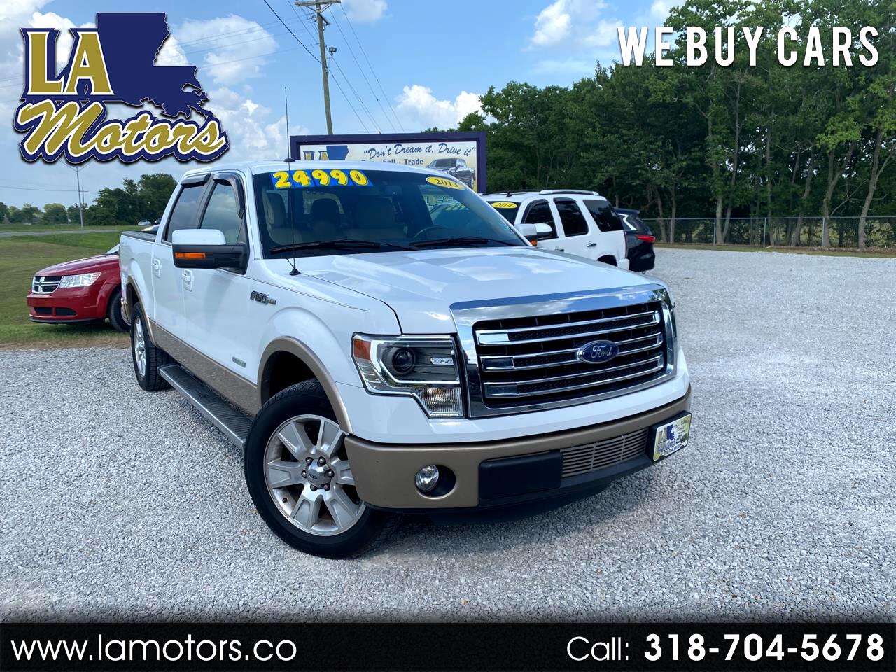 Ford F-150 Lariat SuperCrew 5.5-ft. Bed 2WD 2013