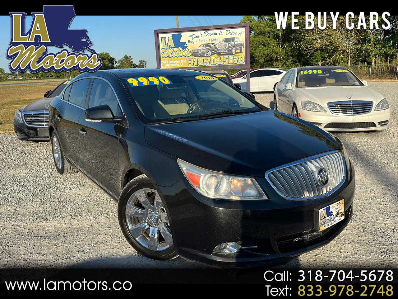 Used 2010 Buick LaCrosse CXS for Sale in Alexandria LA 71303 LA Motors