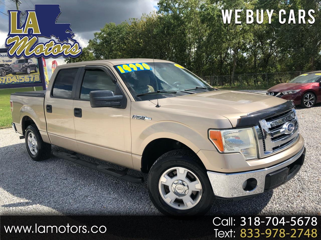 2012 Ford F-150 2WD SuperCrew 145" XLT