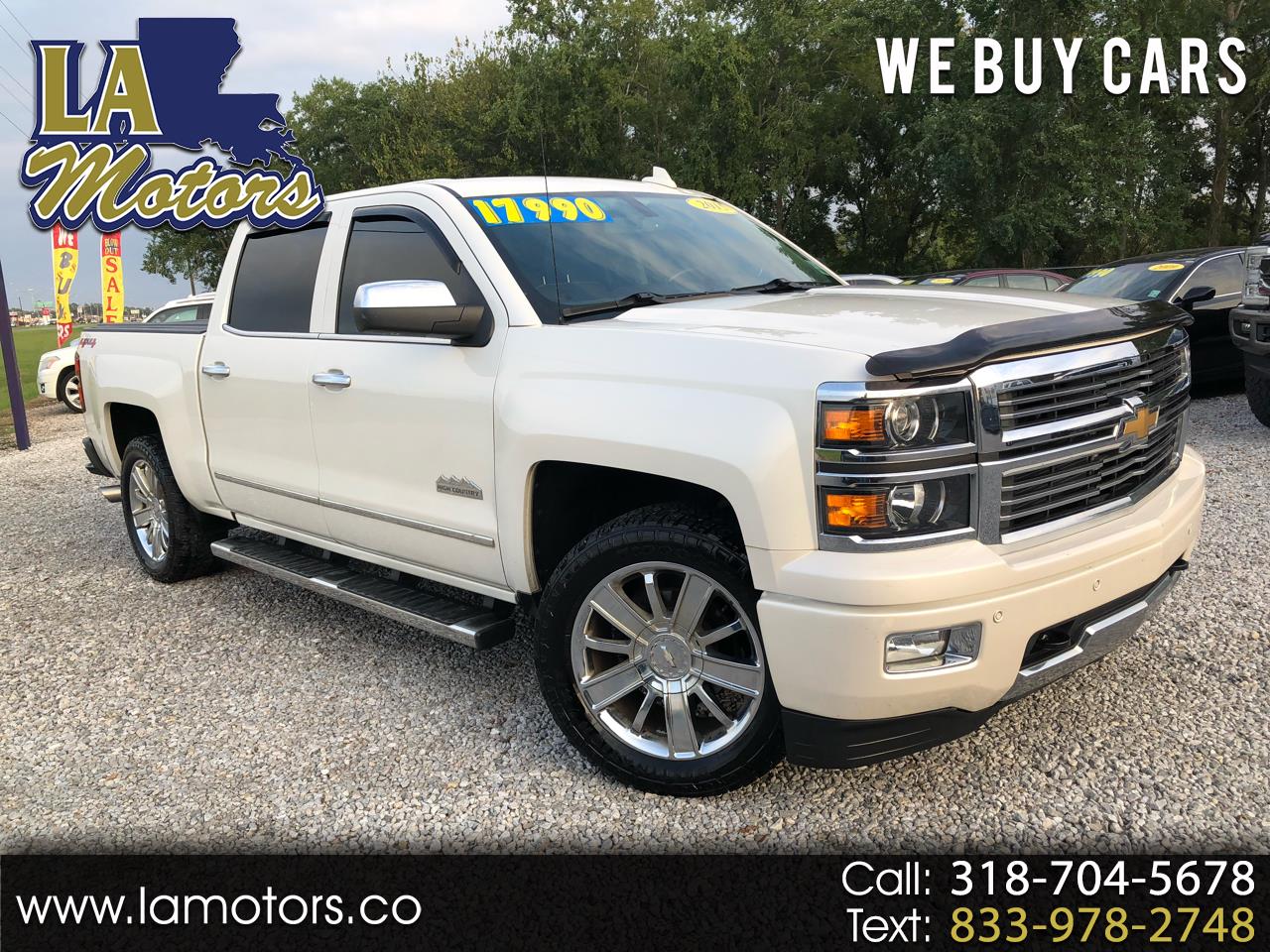 2015 Chevrolet Silverado 1500 4WD Crew Cab 143.5" High Country
