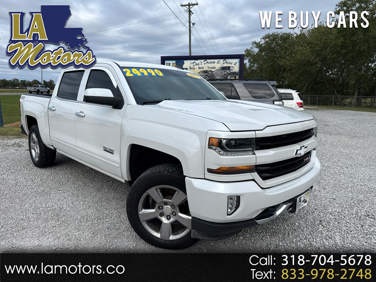 2017 Chevrolet Silverado 1500 LT Z71 Crew Cab 4WD