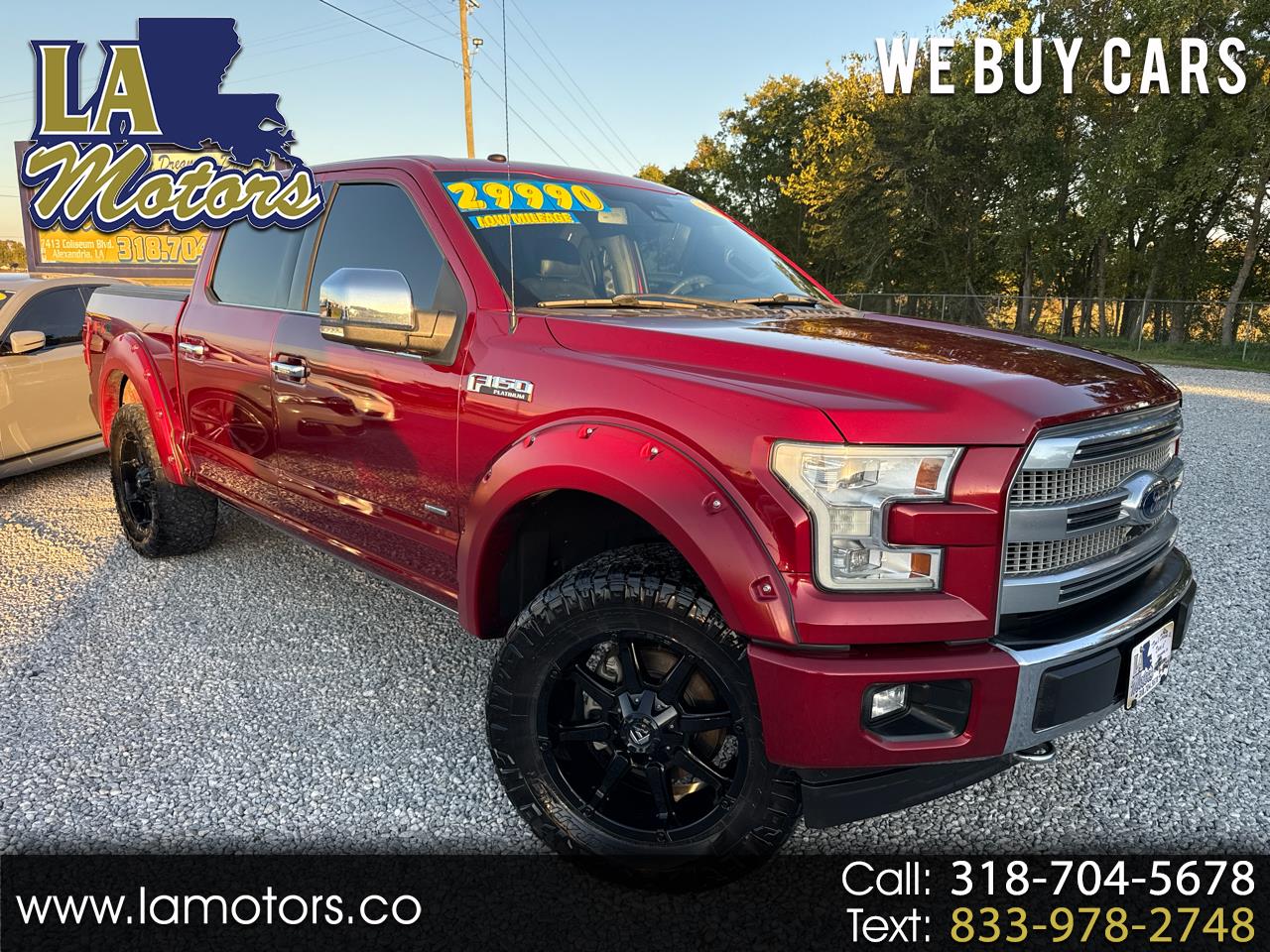 2017 Ford F-150 Platinum SuperCrew 4WD