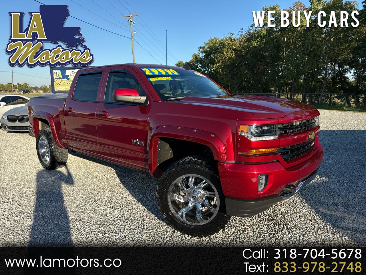 2018 Chevrolet Silverado 1500 LT Z71 Crew Cab 4WD