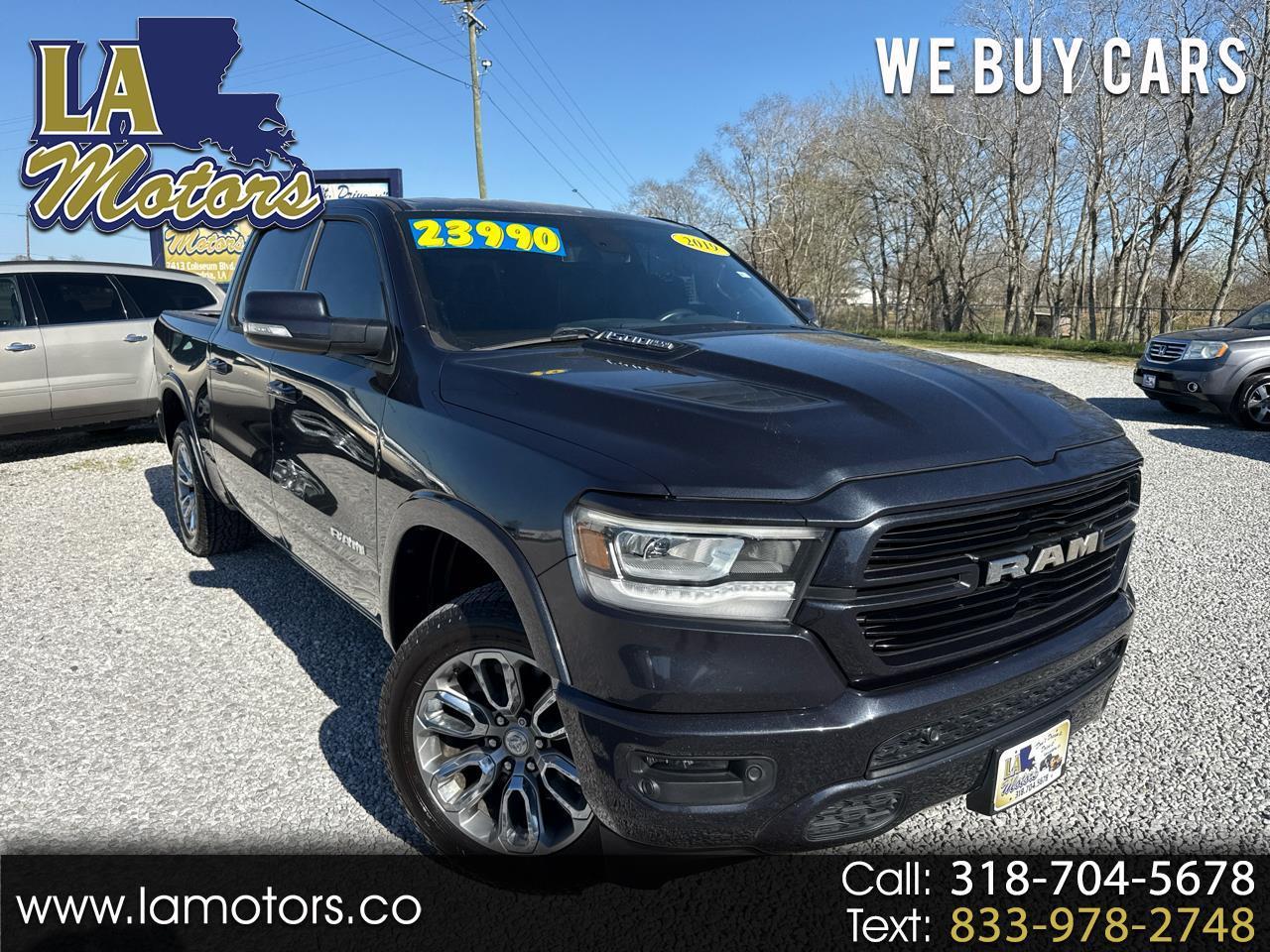 2019 RAM 1500 Laramie Crew Cab SWB 2WD