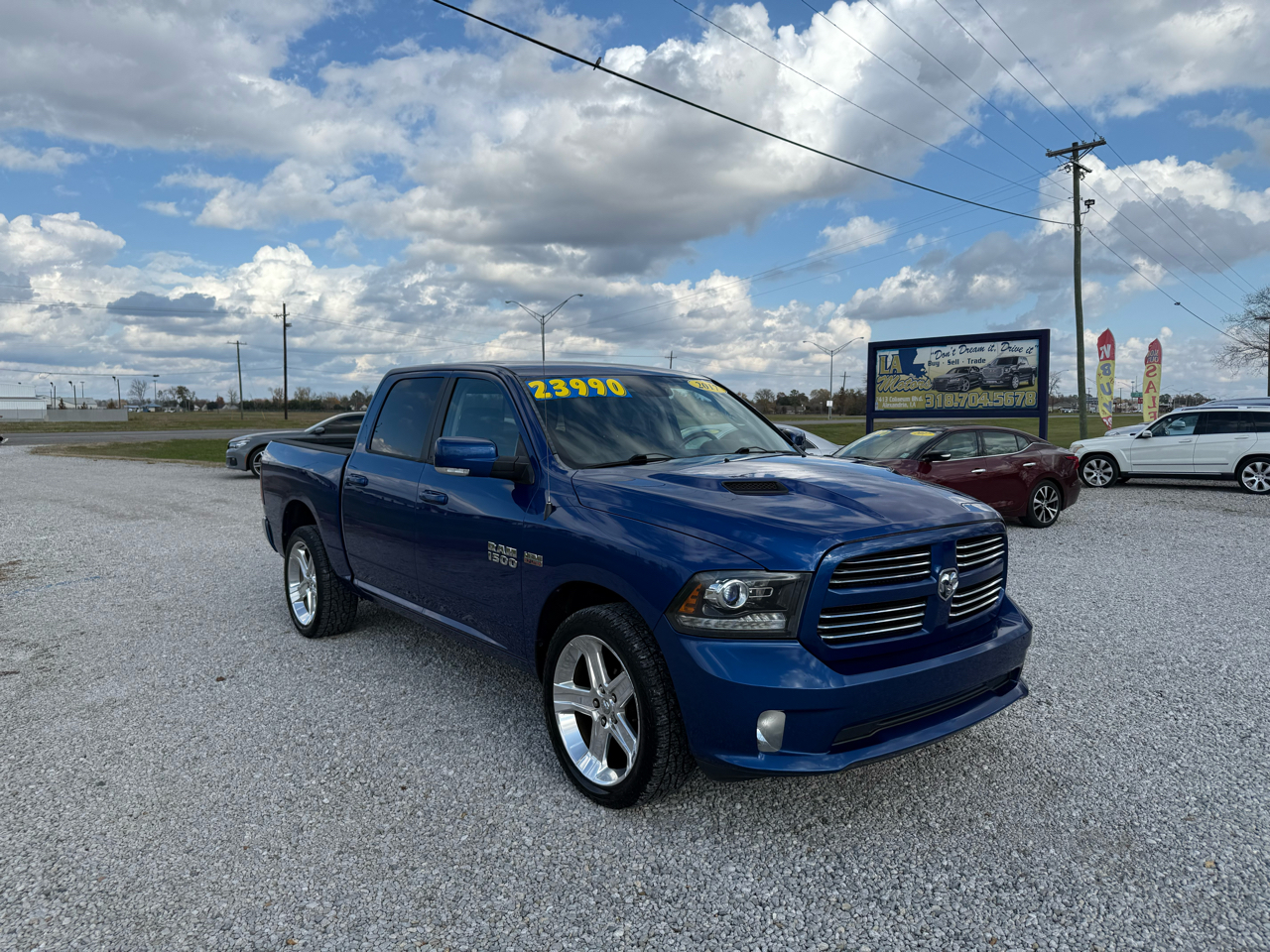 RAM 1500 2WD Crew Cab 140.5" Sport 2017