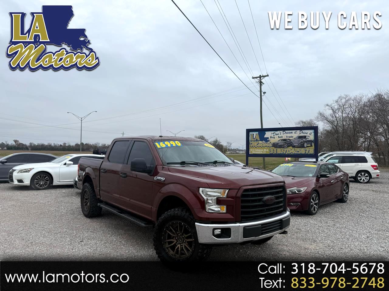 2017 Ford F-150 SuperCrew 139" XLT 4WD