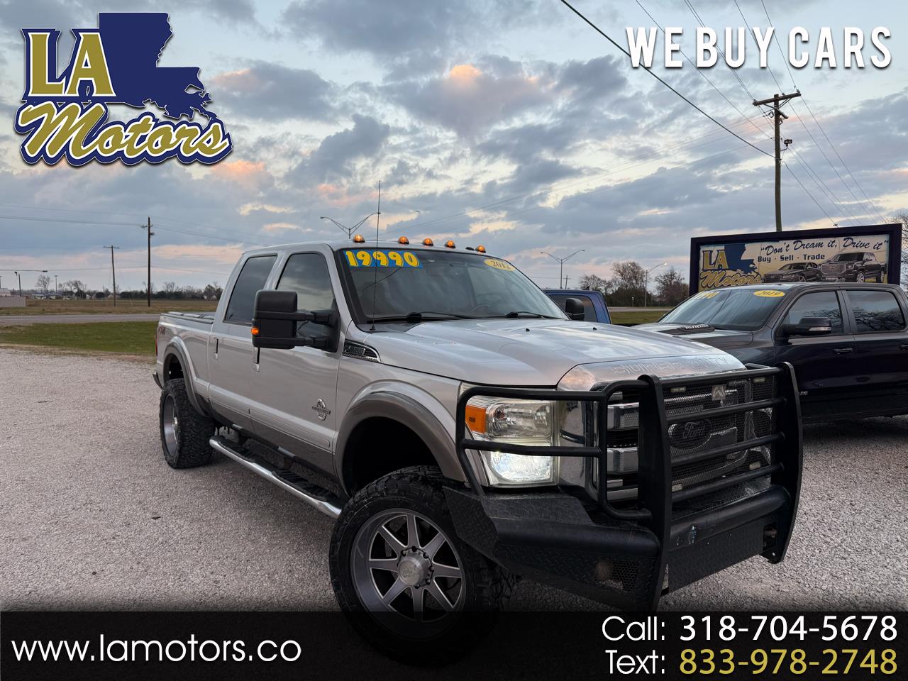 Ford F-250 SD Lariat Crew Cab Long Bed 4WD 2012