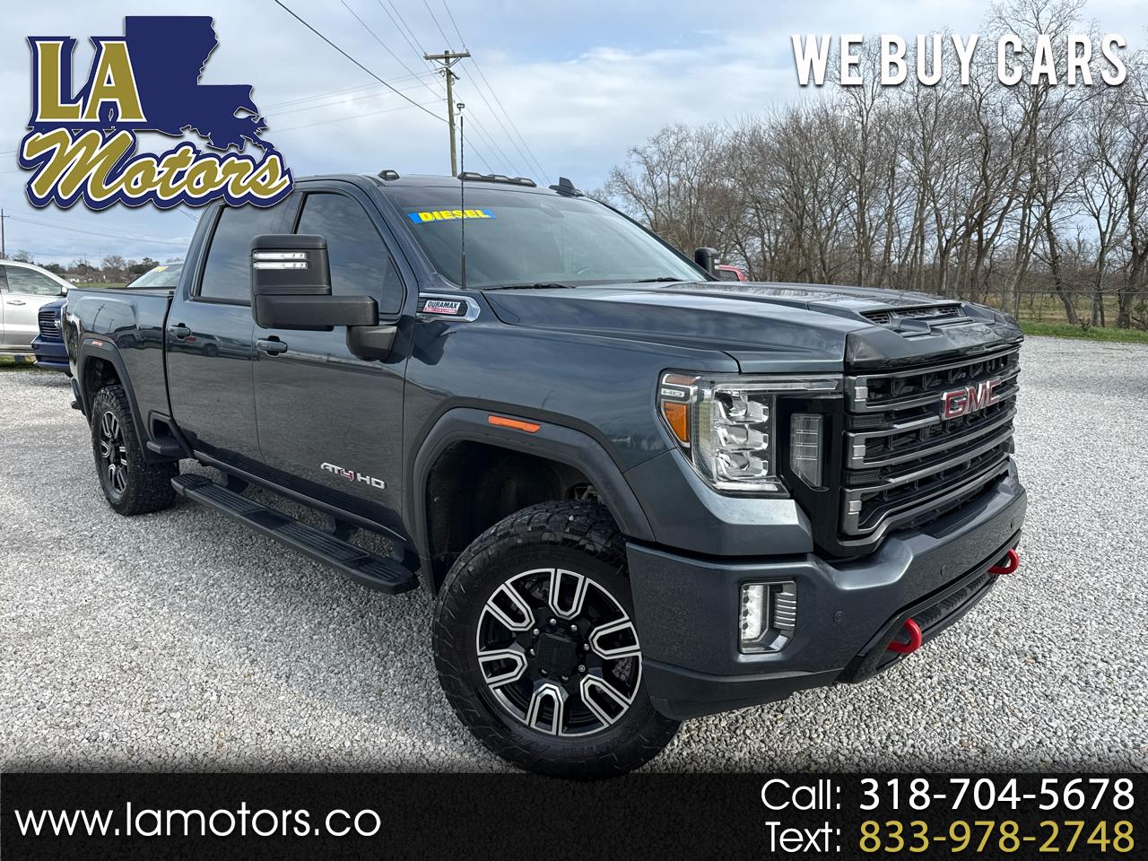 2020 GMC Sierra 2500HD AT4 Crew Cab Long Box 4WD