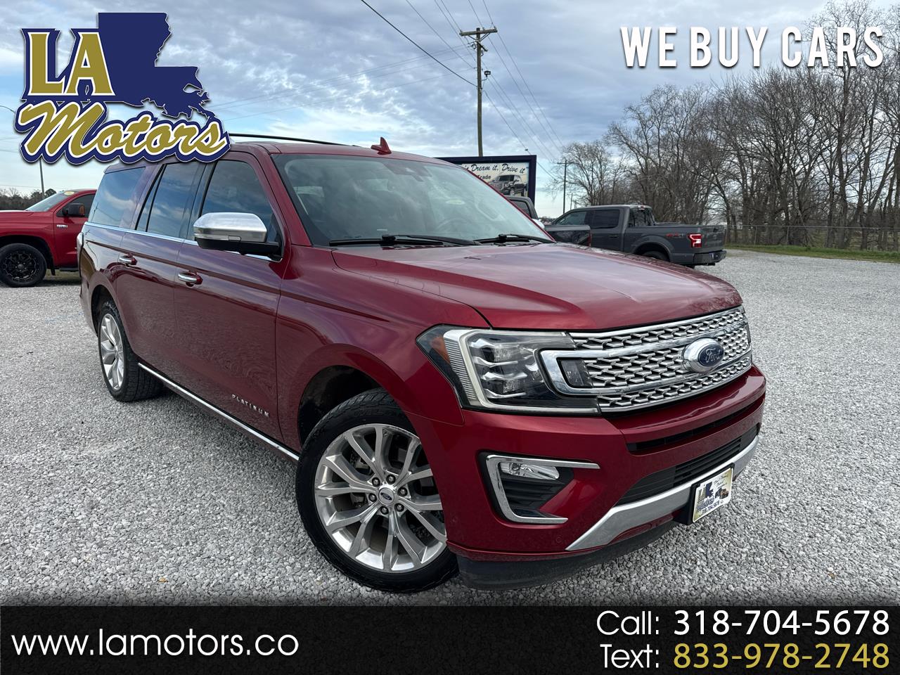2019 Ford Expedition MAX Platinum