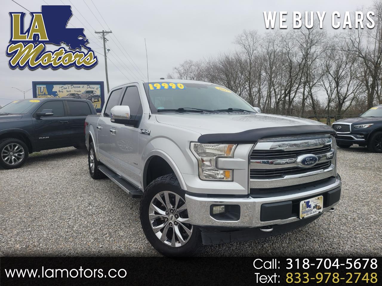 2017 Ford F-150 Lariat SuperCrew 6.5-ft. Bed 4WD
