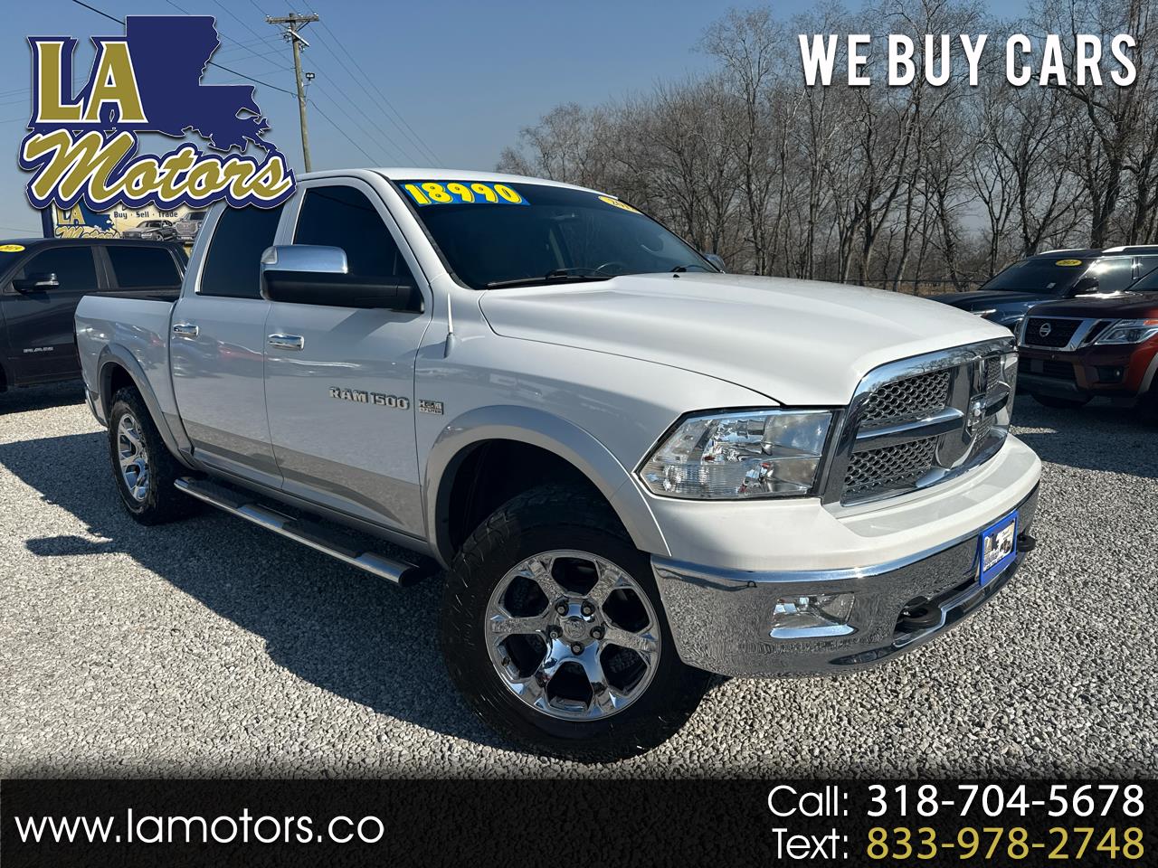 2012 RAM 1500 Laramie Crew Cab 4WD