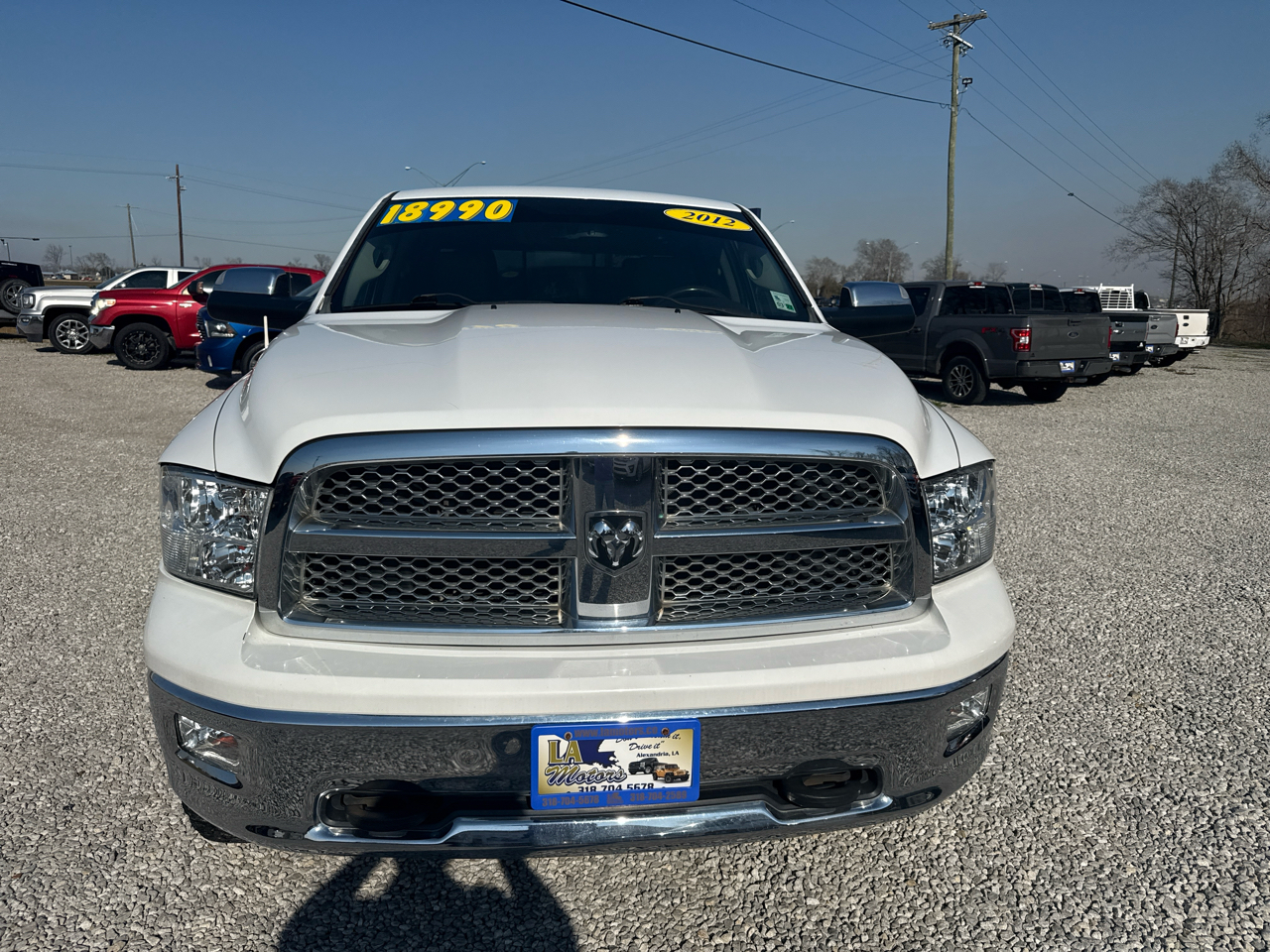 RAM 1500 Laramie Crew Cab 4WD 2012