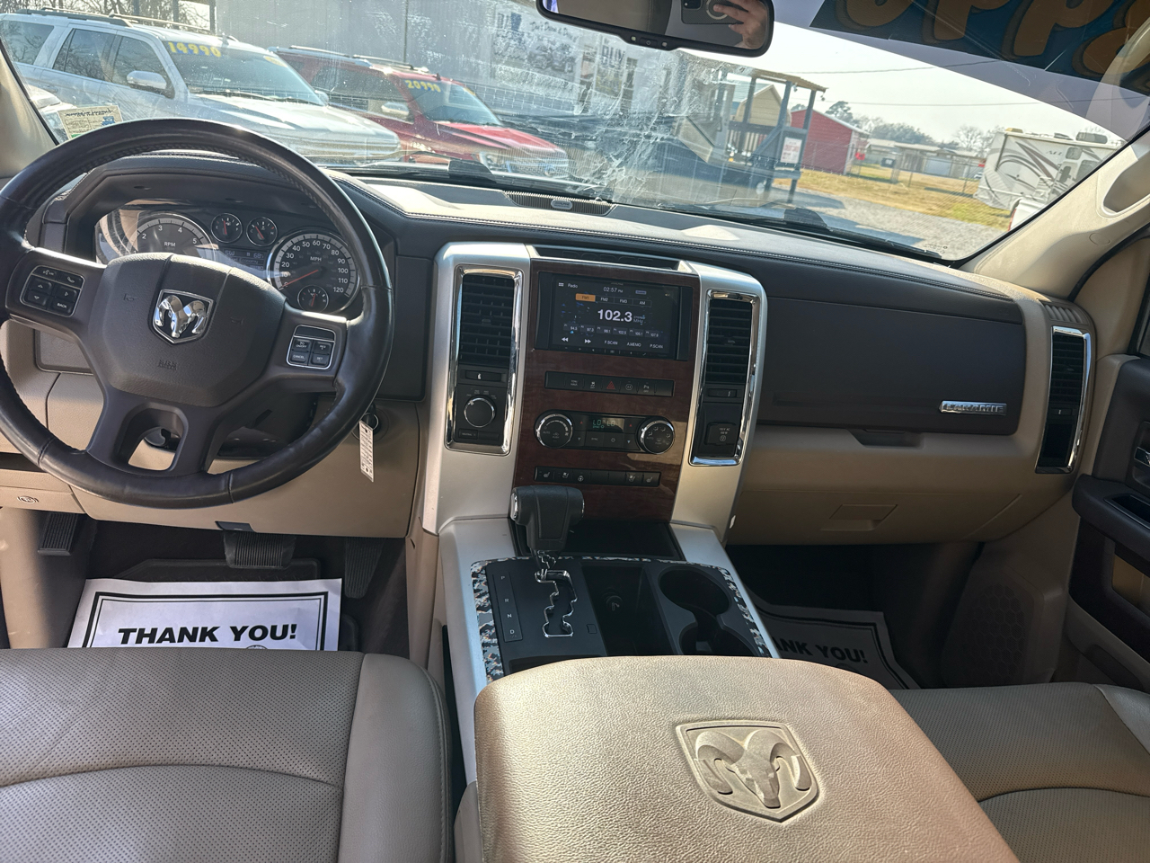 RAM 1500 Laramie Crew Cab 4WD 2012