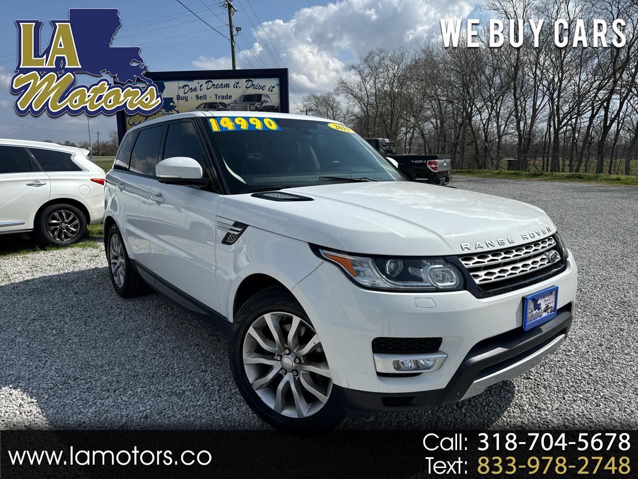 2015 Land Rover Range Rover Sport 4WD 4dr V6 HSE