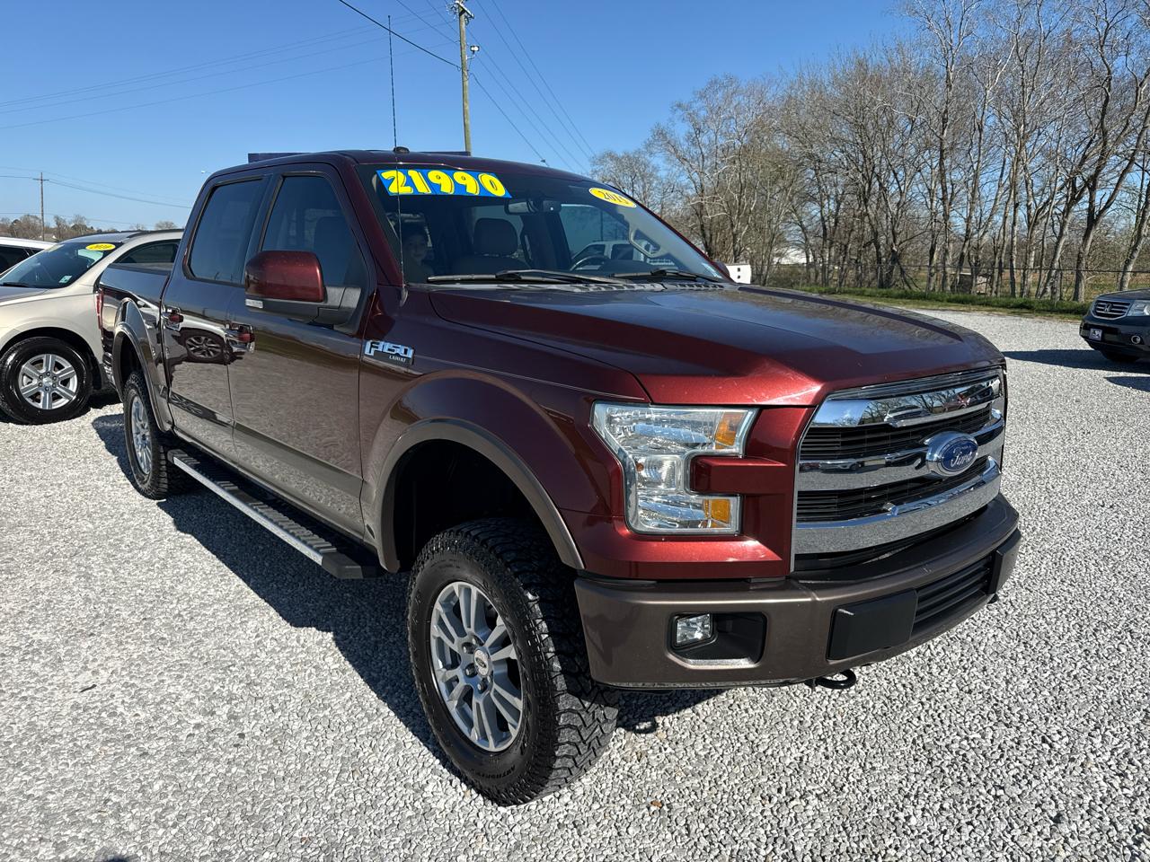 Ford F-150 4WD SuperCrew 145" Lariat 2015