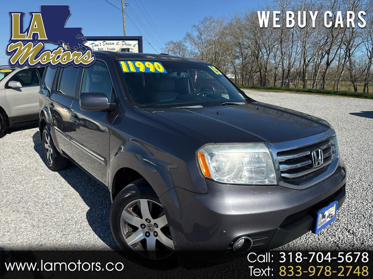 2015 Honda Pilot Touring 2WD 5-Spd AT with DVD