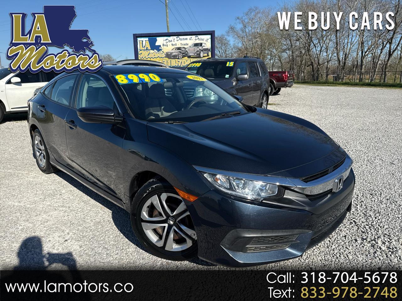 2017 Honda Civic 4dr Sdn LX Auto