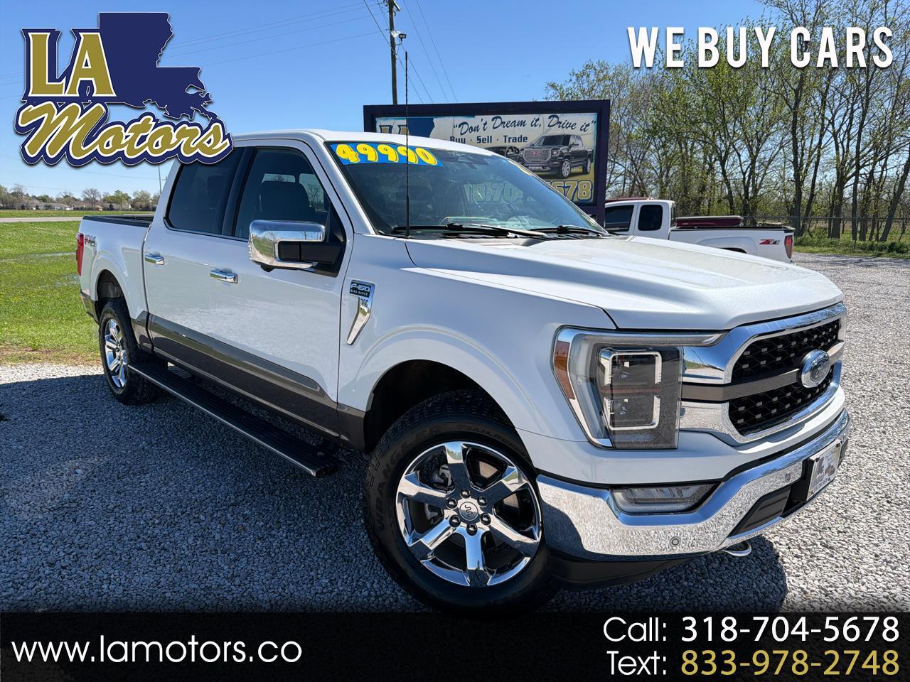 2023 Ford F-150 4WD SuperCrew 139" King Ranch