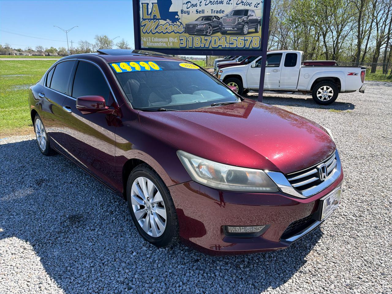 Honda Accord EX-L Sedan CVT 2014