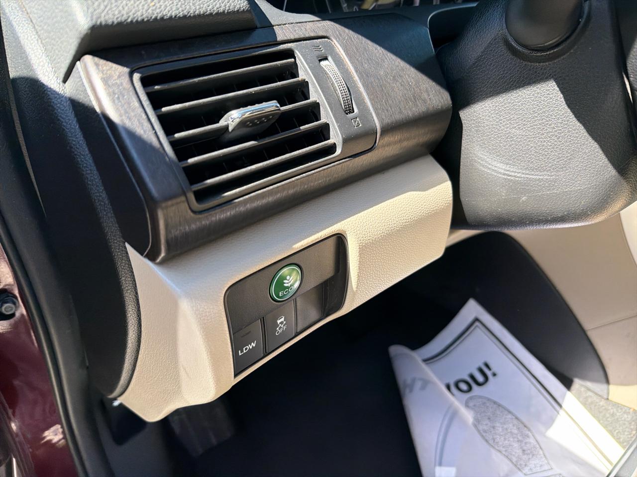 Honda Accord EX-L Sedan CVT 2014