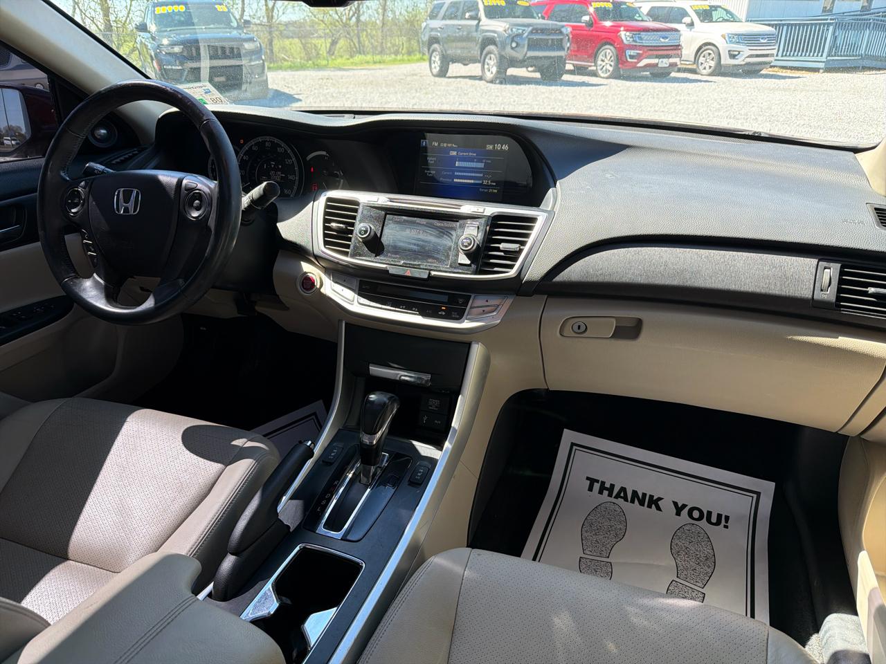 Honda Accord EX-L Sedan CVT 2014