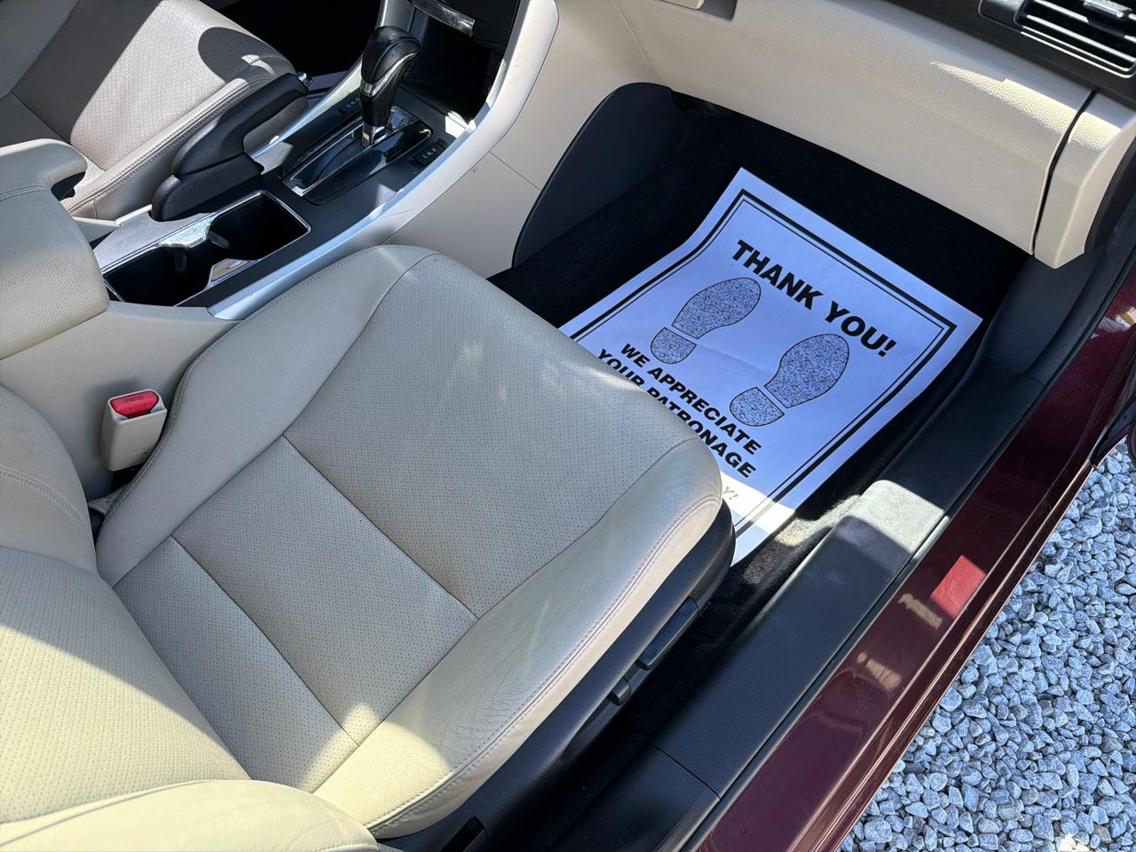 Honda Accord EX-L Sedan CVT 2014