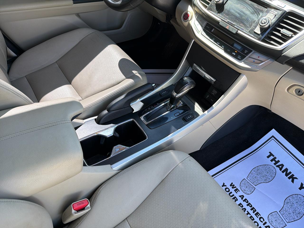 Honda Accord EX-L Sedan CVT 2014