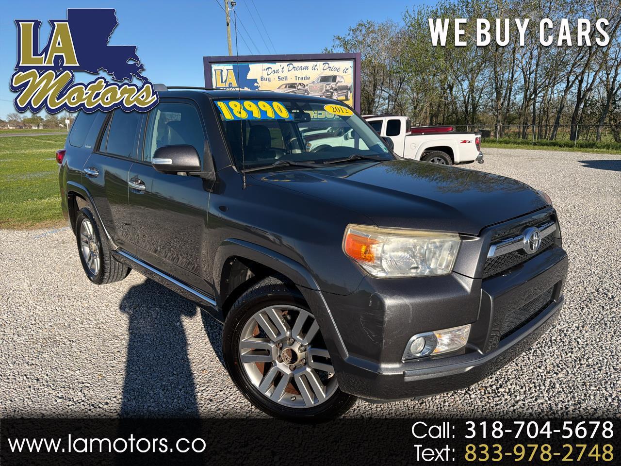 2012 Toyota 4Runner SR5 2WD