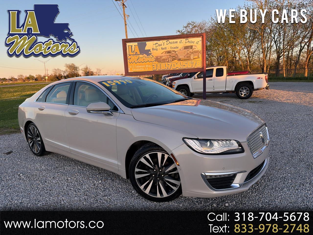 2019 Lincoln MKZ Hybrid Reserve II