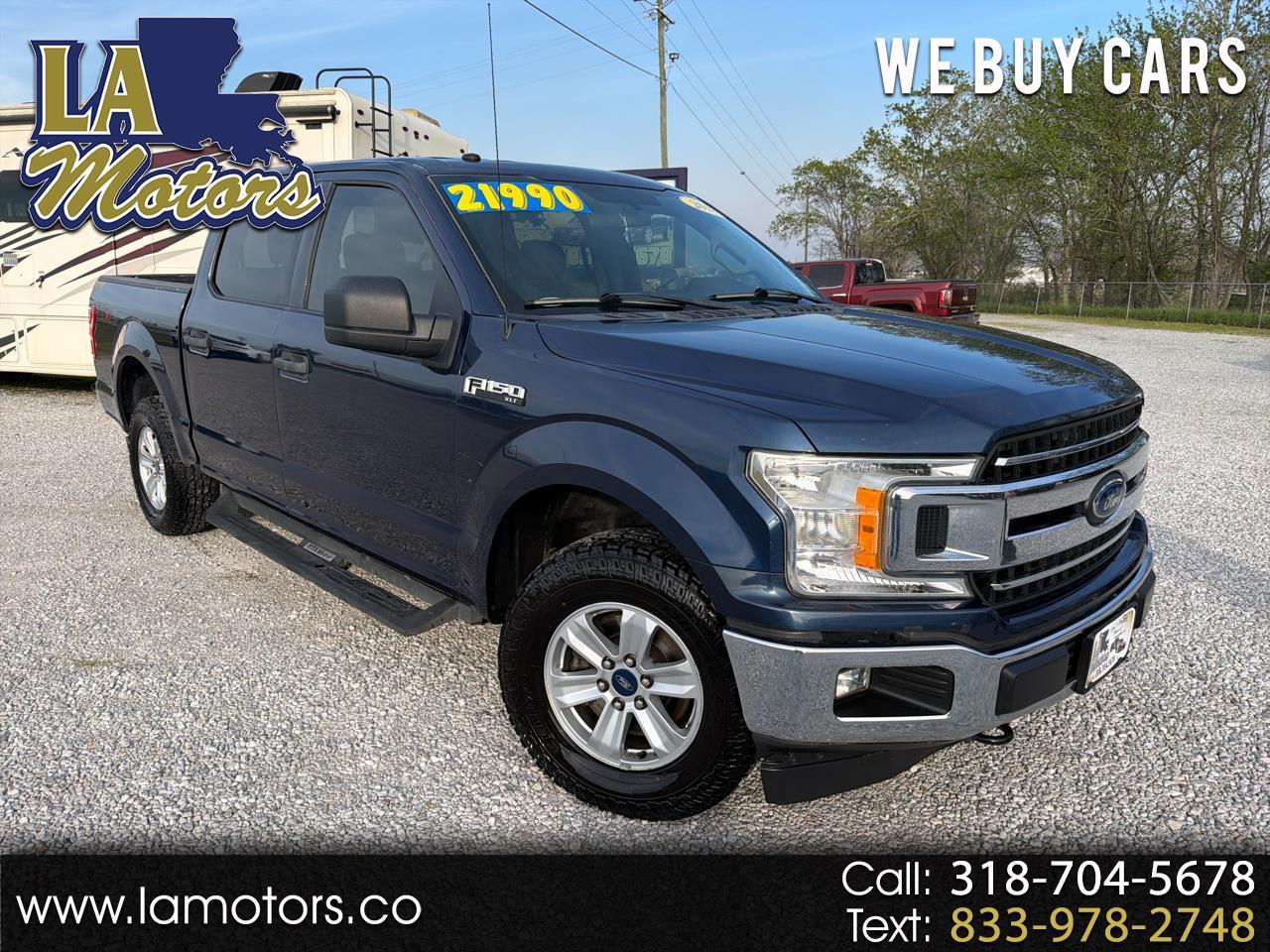 2018 Ford F-150 XLT 4x4 SuperCrew