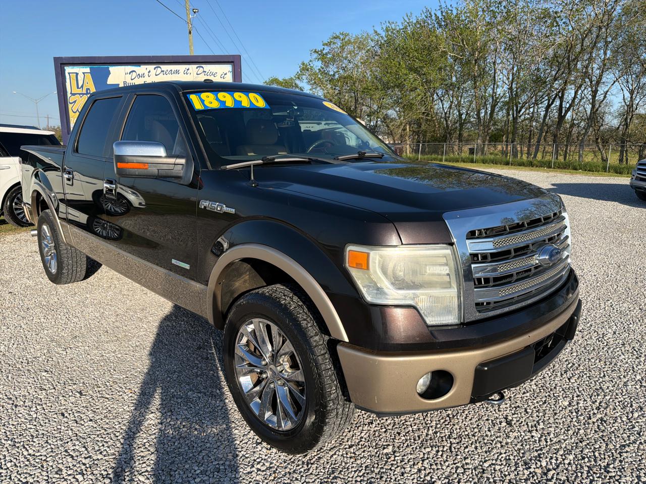 Ford F-150 4WD SuperCrew 139" Lariat 2013