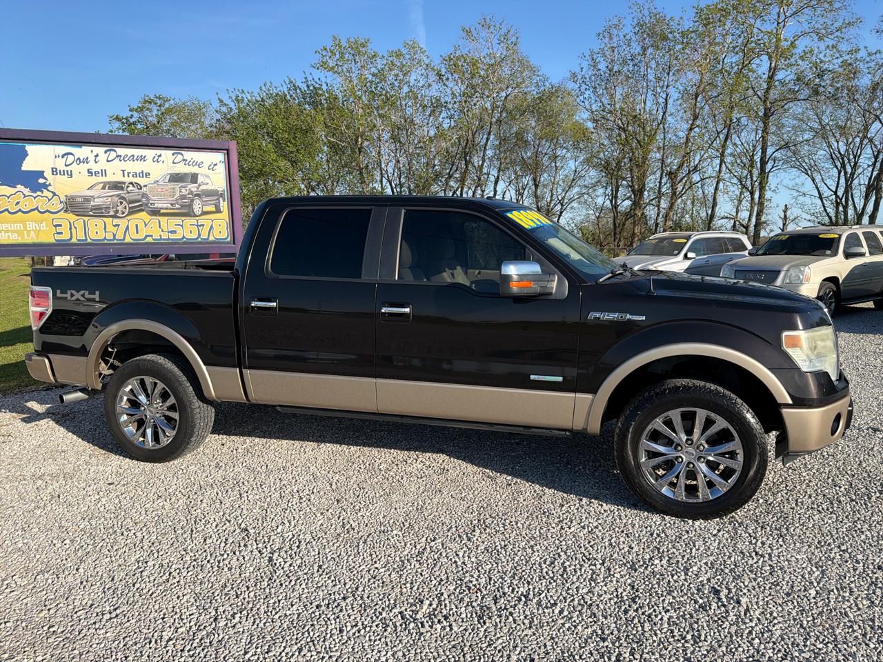 Ford F-150 4WD SuperCrew 139" Lariat 2013
