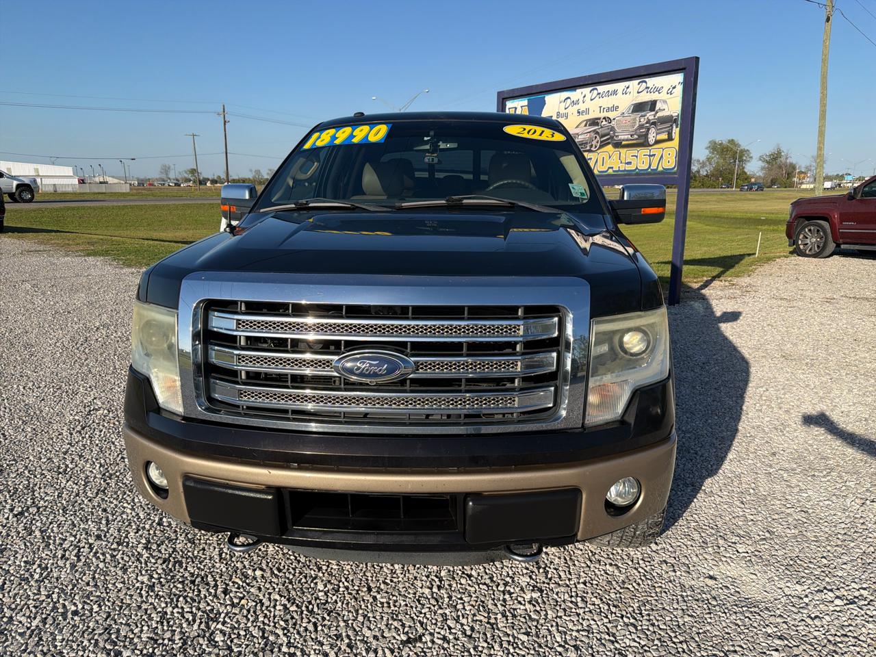 Ford F-150 4WD SuperCrew 139" Lariat 2013