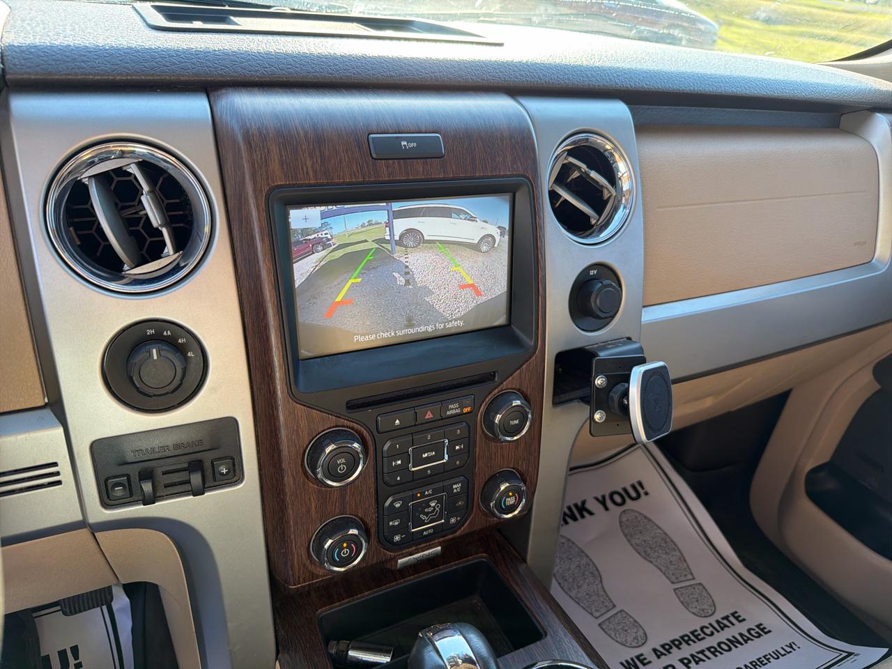 Ford F-150 4WD SuperCrew 139" Lariat 2013