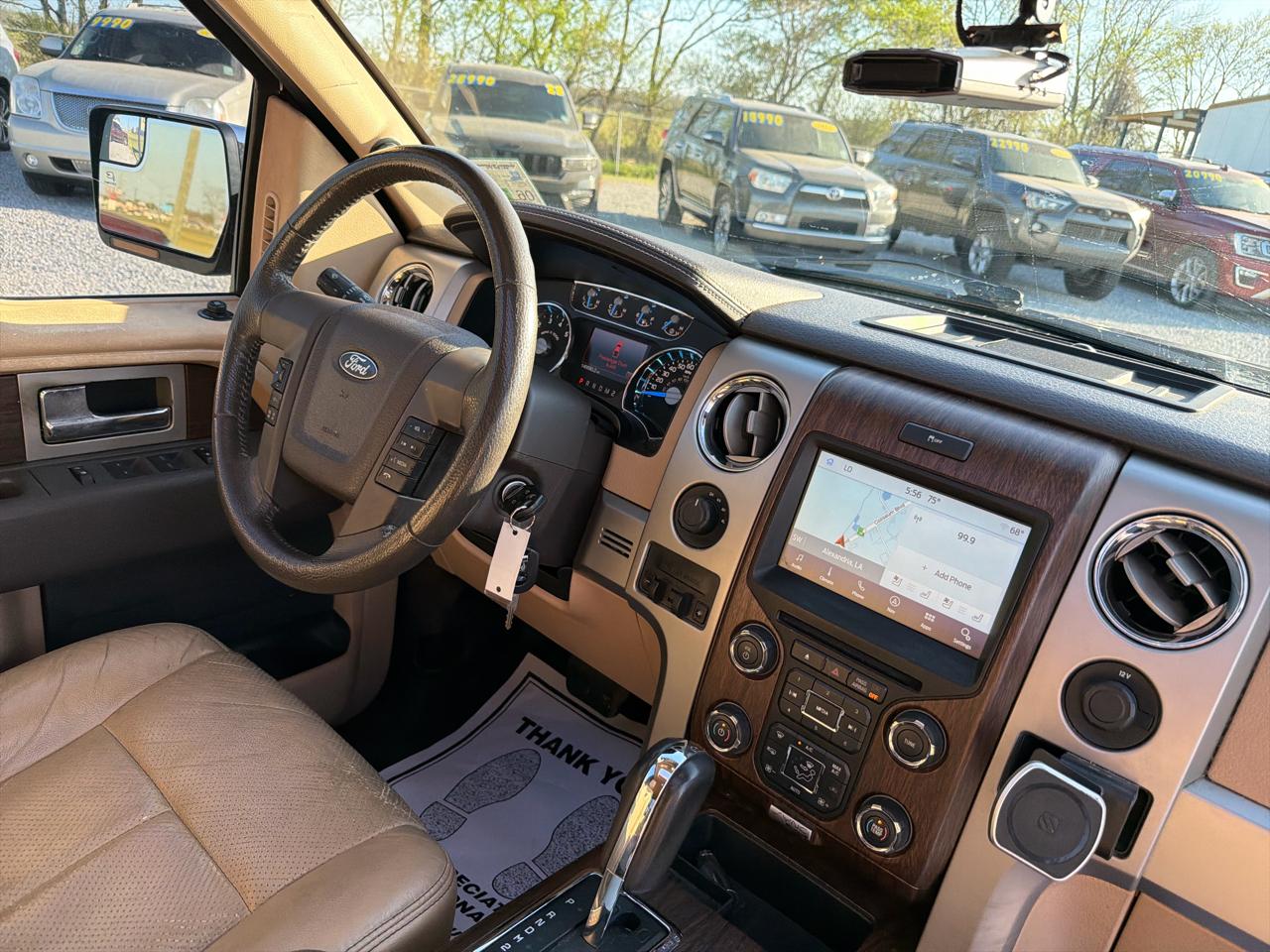 Ford F-150 4WD SuperCrew 139" Lariat 2013