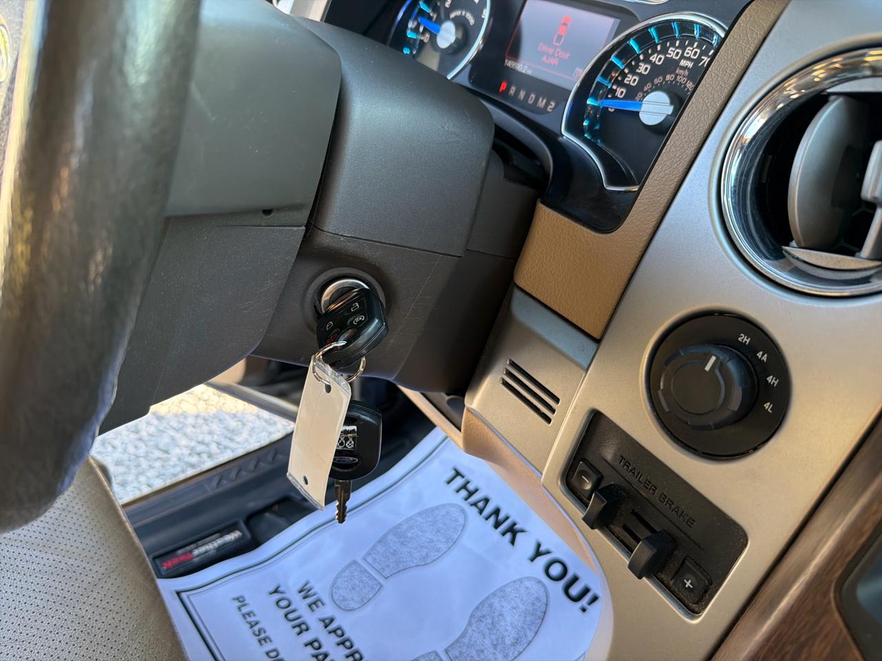 Ford F-150 4WD SuperCrew 139" Lariat 2013