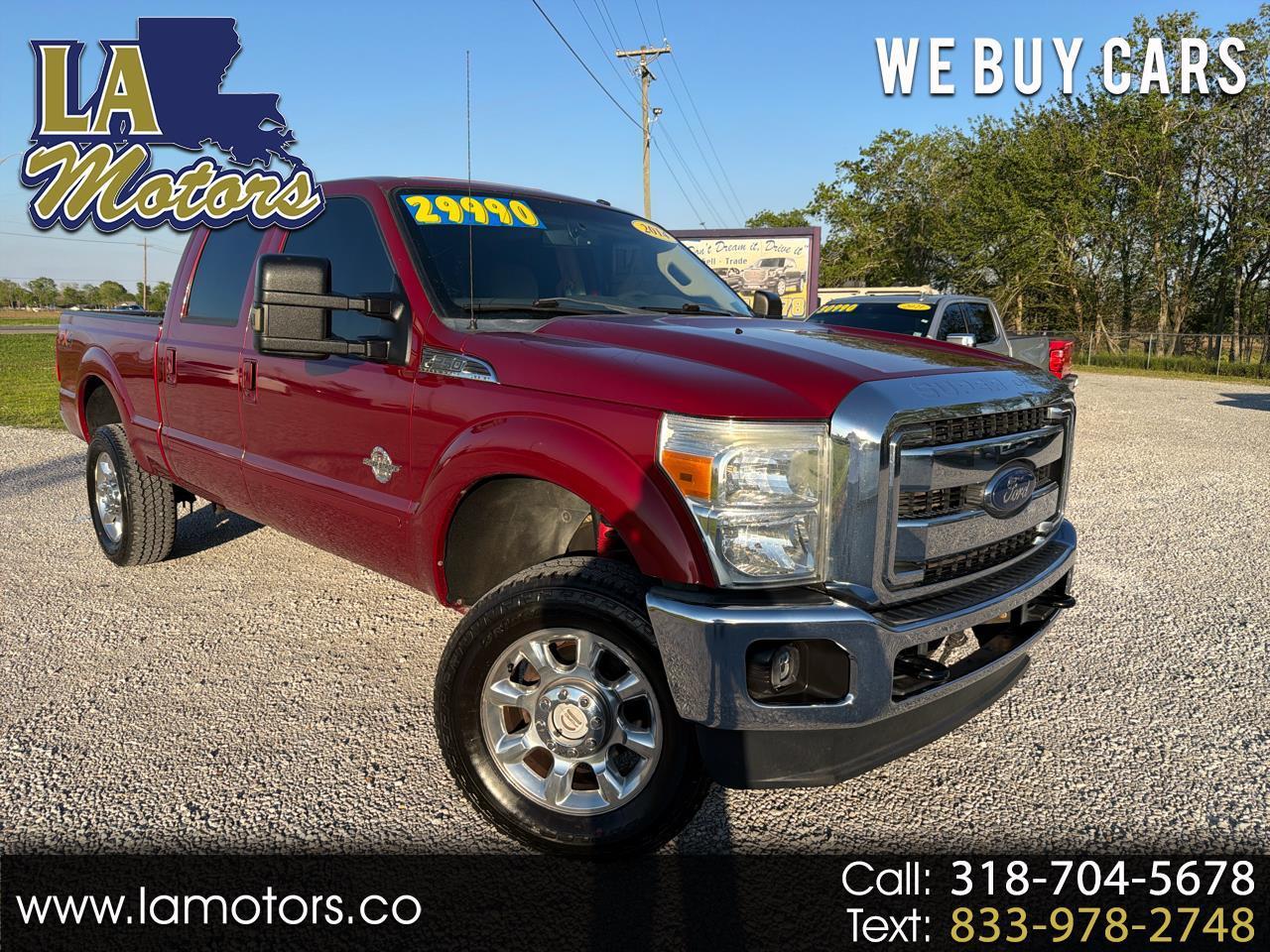 2014 Ford F-250 SD Lariat Crew Cab 4WD