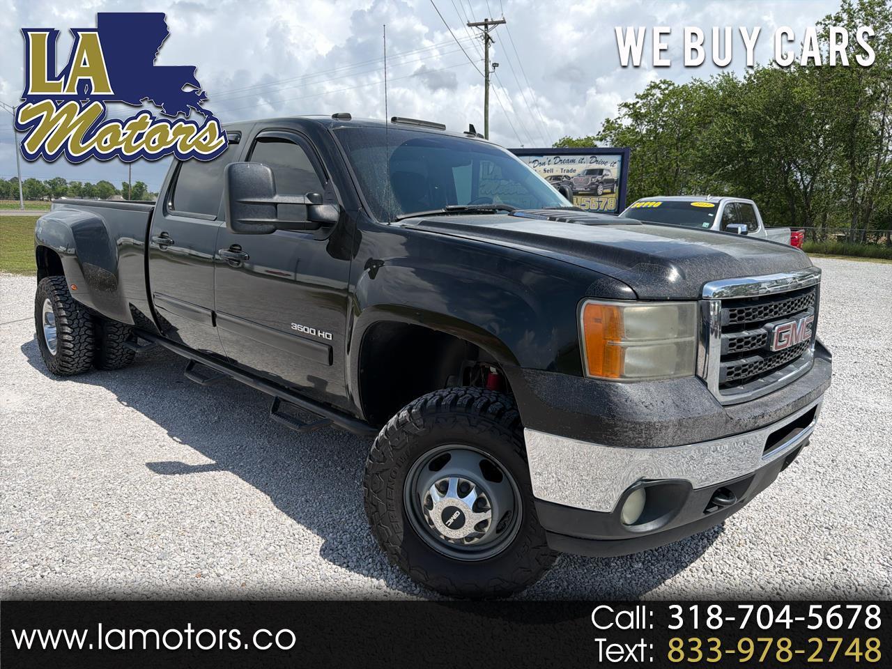 2011 GMC Sierra 3500HD SLT Crew Cab DRW 4WD