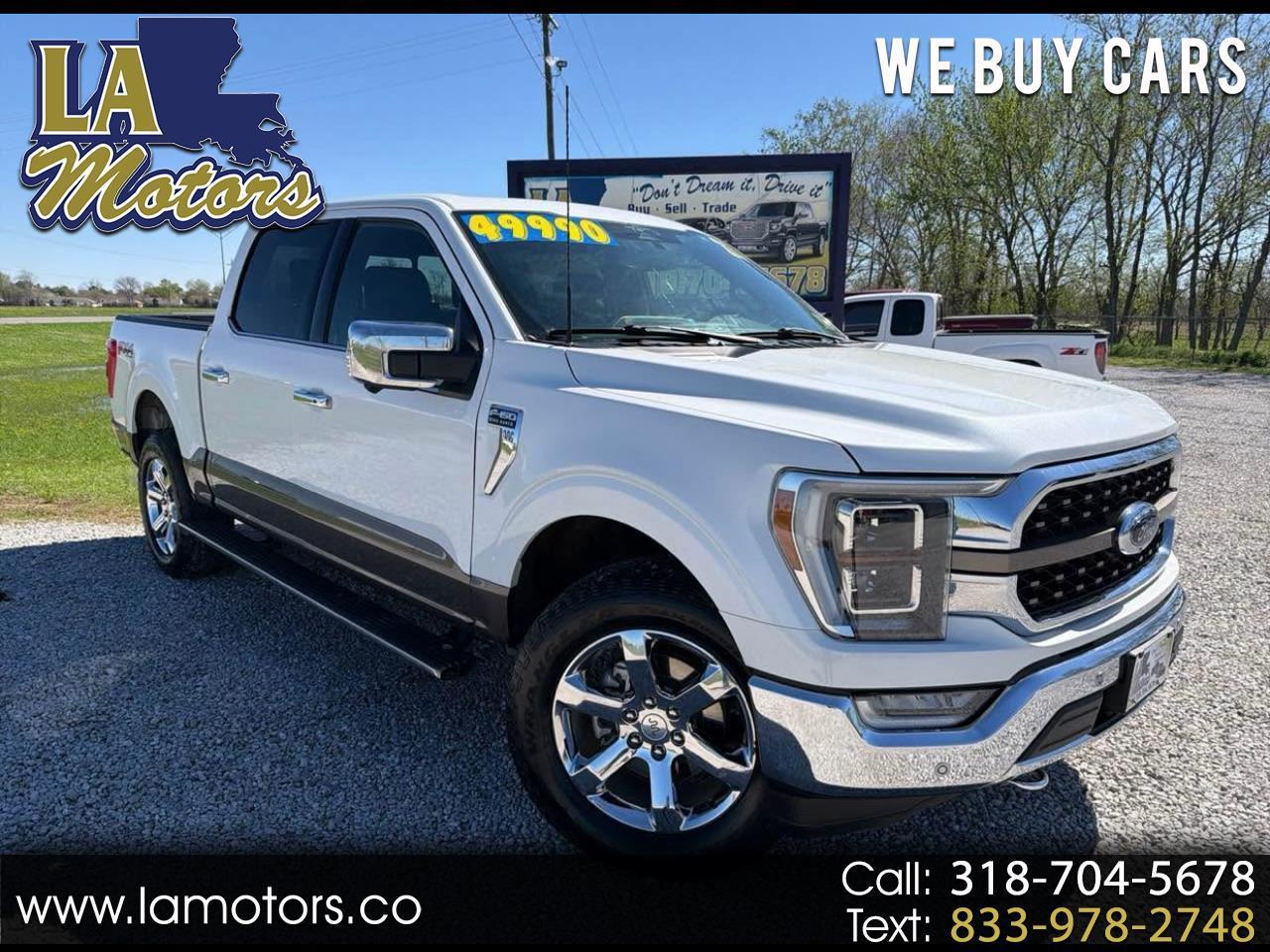 Ford F-150 4WD SuperCrew 150" King Ranch 2023