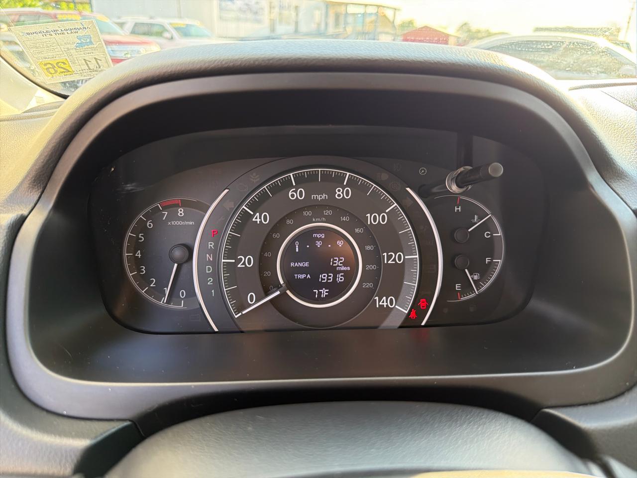 Honda CR-V LX 2WD 5-Speed AT 2013